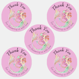 Mermaid Baby Shower Sweet Little Mermaid Labels