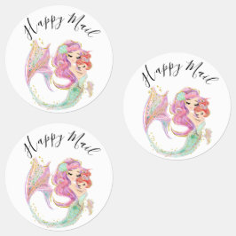 Mermaid Baby Shower Sweet Little Mermaid Labels
