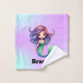 Mermaid Bad Handdoek (Wasdoekje)