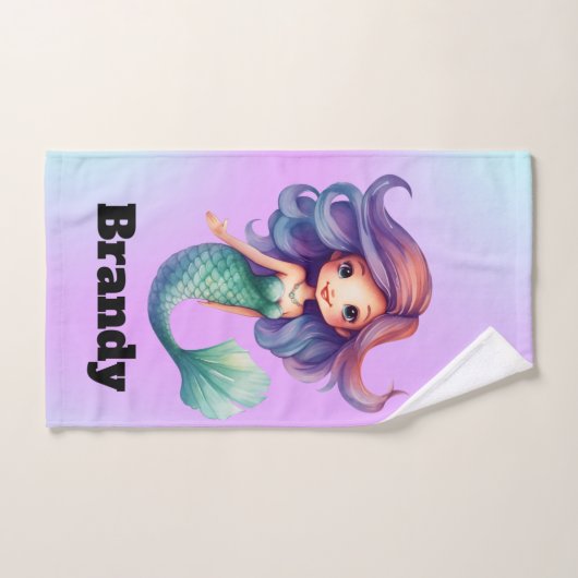 Mermaid Bad Handdoek (Handdoek)