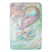 Mermaid Bath mat (Voorkant Verticaal)
