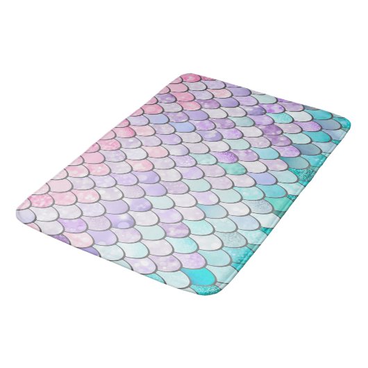 Mermaid Bath Mat Large (Gekanteld)
