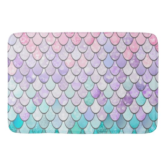 Mermaid Bath Mat Large (Voorkant)