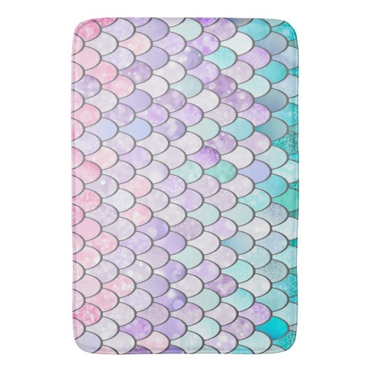 Mermaid Bath Mat Large (Voorkant Verticaal)
