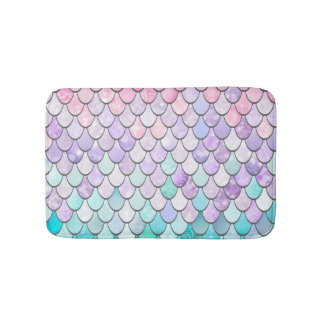 Mermaid Bath Mat, Mermaid Bathroom Decor Badmat
