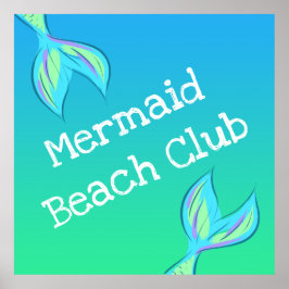 Mermaid Beach Club Poster