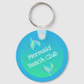 Mermaid Beach Club Sleutelhanger (Achterkant)