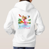 Mermaid Beach Hoodie (Achterkant)