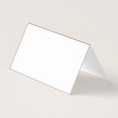 Mermaid Beach Thema Visitekaartje (Achterkant)