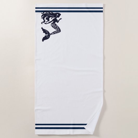 Mermaid Beach Towel Strandlaken (Voorkant)