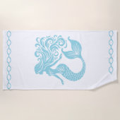 Mermaid Beach Towel Strandlaken (Voorkant)