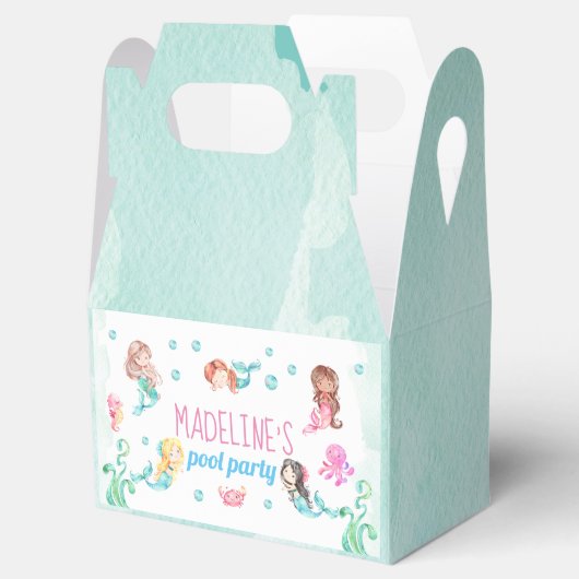 Mermaid Bedankdoosjes (Geopend)