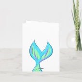 Mermaid Bedankkaart (Achterkant)