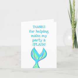Mermaid Bedankkaart