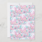 Mermaid Bedankkaartjes Kaart (Achterkant)