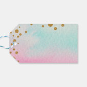 Mermaid Bedankt Label Cadeaulabel (Achterkant Horizontaal)