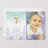 Mermaid Bedankt voor je creditcard onder Zee Dank  (Voorkant)