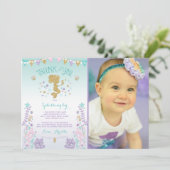 Mermaid Bedankt voor je creditcard onder Zee Dank  (Staand voorkant)