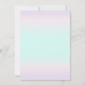 Mermaid Bedankt voor je creditcard onder Zee Dank  (Achterkant)