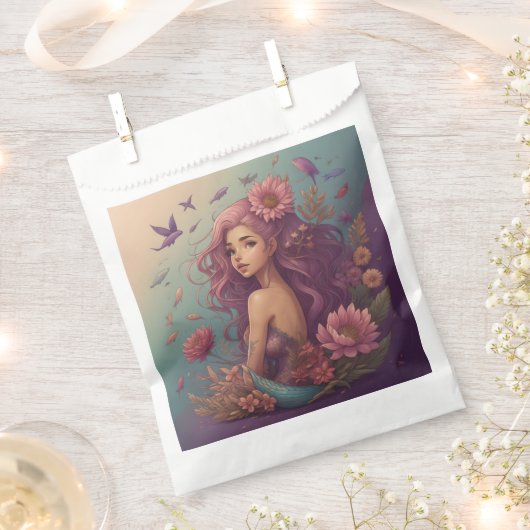 Mermaid Bedankzakje (Geknipt)