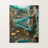Mermaid Bedroom Coral Cove Fantasy Scene Legpuzzel (Verticaal)