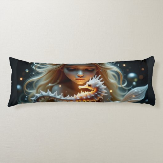 Mermaid Believe Lichaamskussen (Voorkant)