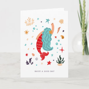 Mermaid Bericht   Blanco Kaart