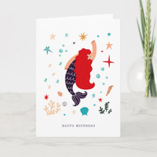 Mermaid Bericht   Blanco Kaart