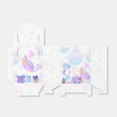 Mermaid Birthday Bedankdoosjes (Uitgevouwen)