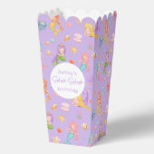 Mermaid Birthday Bedankdoosjes (Achterkant)