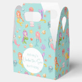 Mermaid Birthday Bedankdoosjes (Geopend)