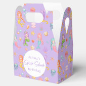 Mermaid Birthday Bedankdoosjes (Geopend)