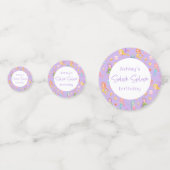 Mermaid Birthday Confetti (Voorkanten)