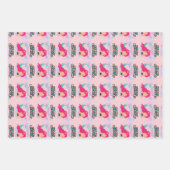 Mermaid Birthday Design - Onderwater Inpakpapier Vel (Voorkant)