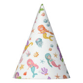 Mermaid Birthday Feesthoedjes (Links)