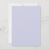 Mermaid Birthday Invitation Kaart (Achterkant)