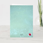 Mermaid Birthday Kaart (Achterkant)