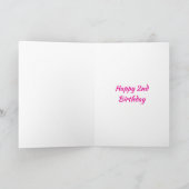 Mermaid Birthday Kaart voor dochter Elke leeftijd (Binnen)