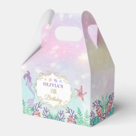 Mermaid Birthday onder de Zee Partij Dank u wel Bedankdoosjes