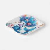 mermaid Birthday or Shower  Papieren Bordje (Gebogen)