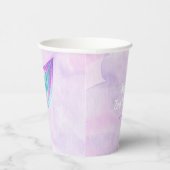 Mermaid Birthday Papieren Bekers (Rechts)