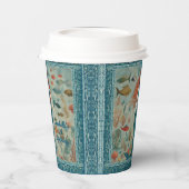 Mermaid Birthday Papieren Bekers (Links)