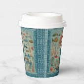 Mermaid Birthday Papieren Bekers (Rechts)