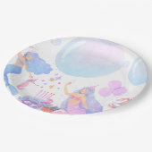 Mermaid Birthday Papieren Bordje (Gekanteld)