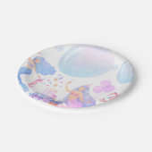 Mermaid Birthday Papieren Bordje (Gekanteld)