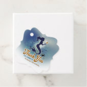 Mermaid Birthday Party Bedankt Bedankjes Labels (In situ)