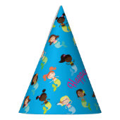 Mermaid Birthday Party Feesthoedjes (Links)