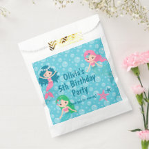 Mermaid Birthday Party - Gepersonaliseerd