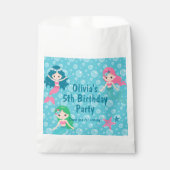 Mermaid Birthday Party - Gepersonaliseerd Bedankzakje (Voorkant)