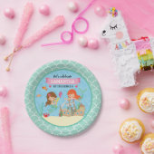 Mermaid Birthday Party Papieren Bordje (Feest)